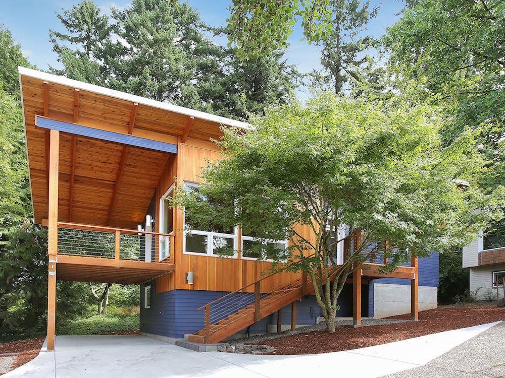 A custom built micro house in Portland from The Powell Group