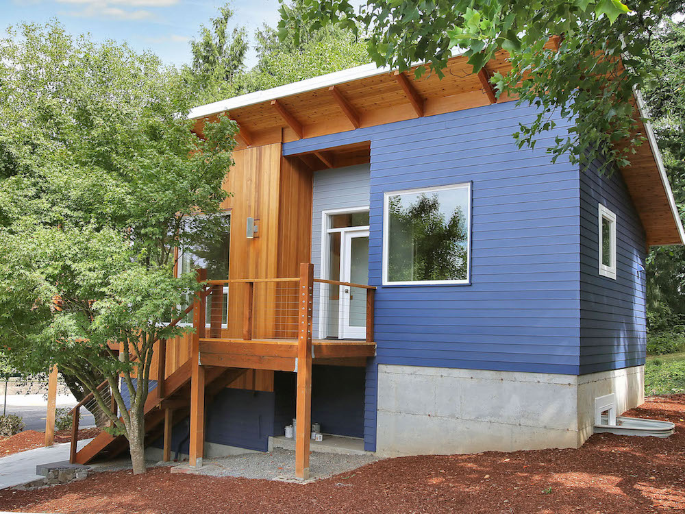 A custom built micro house in Portland from The Powell Group