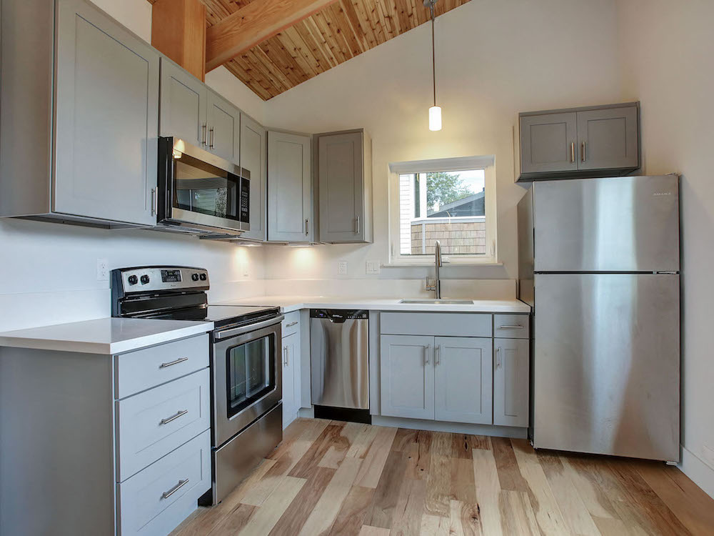 A custom built micro house in Portland from The Powell Group