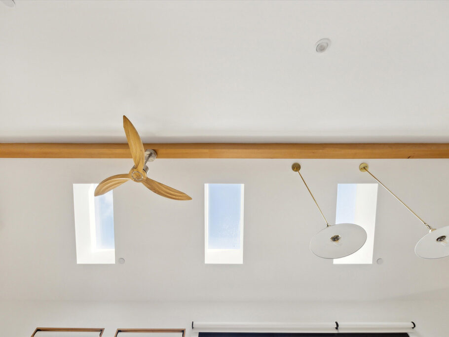 High ceilings in detached ADU (accessory dwelling unit) on Knight Street in SE Portland, Oregon
